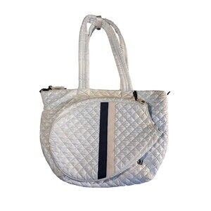 Oliver Thomas Kitchen Sink Tote Bag OTB-1008 Pearl White / Black